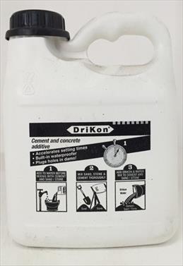DRIKON CEMENT DRYING COMPOUND 1LTR